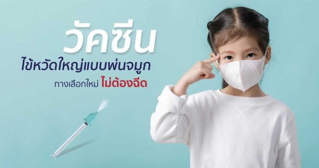 วัคซีนไข้หวัดใหญ่แบบพ่นจมูก