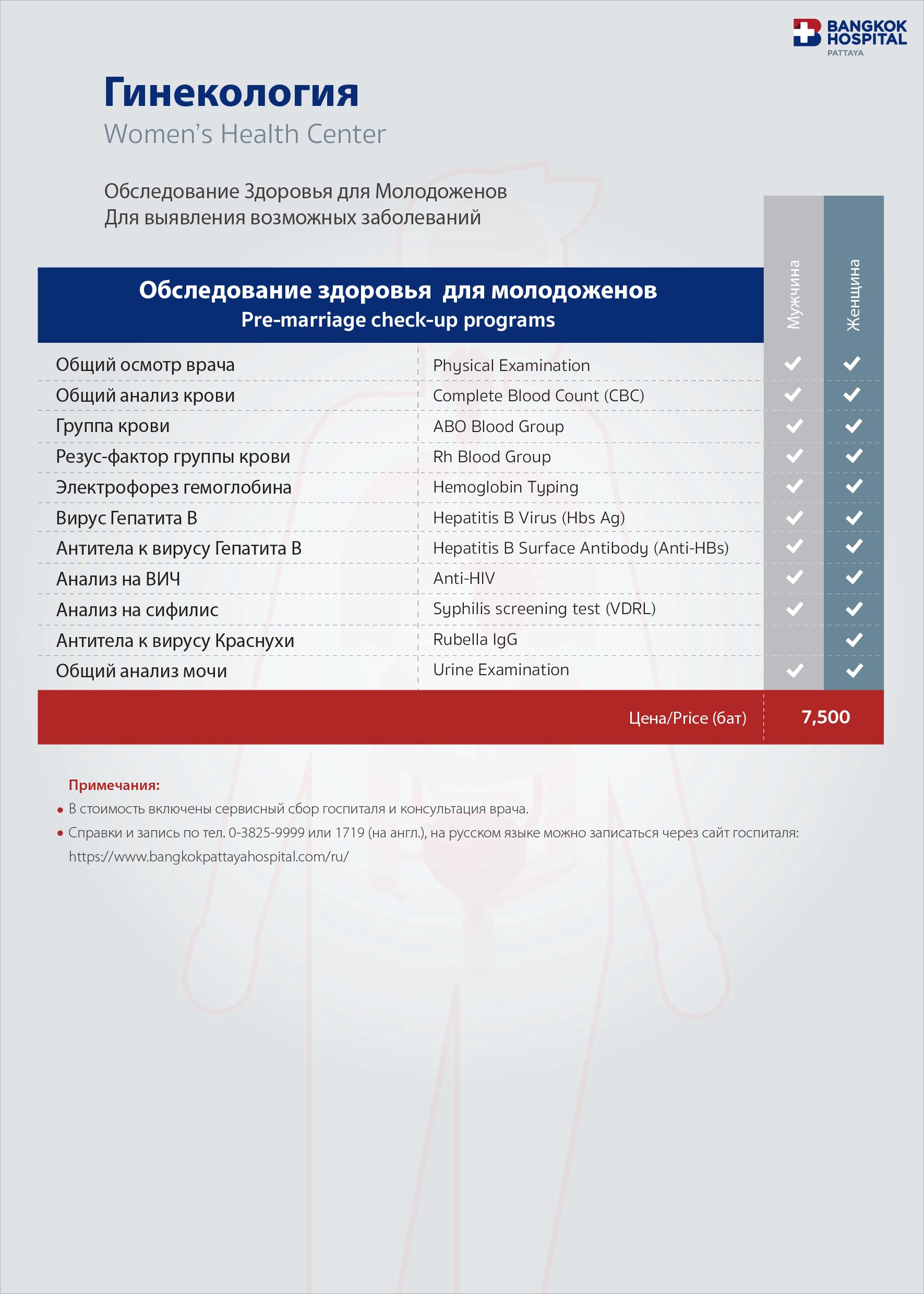 Обследование здоровья для молодоженов — изображение 2